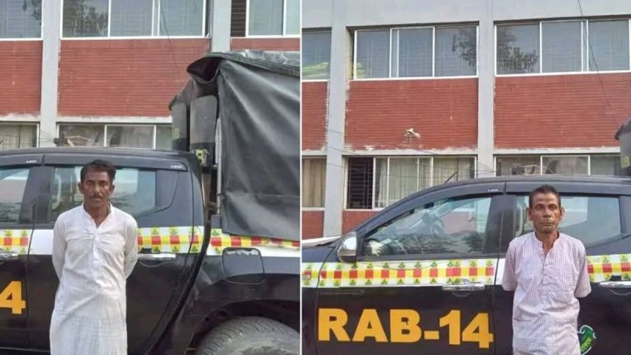 দুই আসামিকে গ্রেপ্তার করেছে র‌্যাব