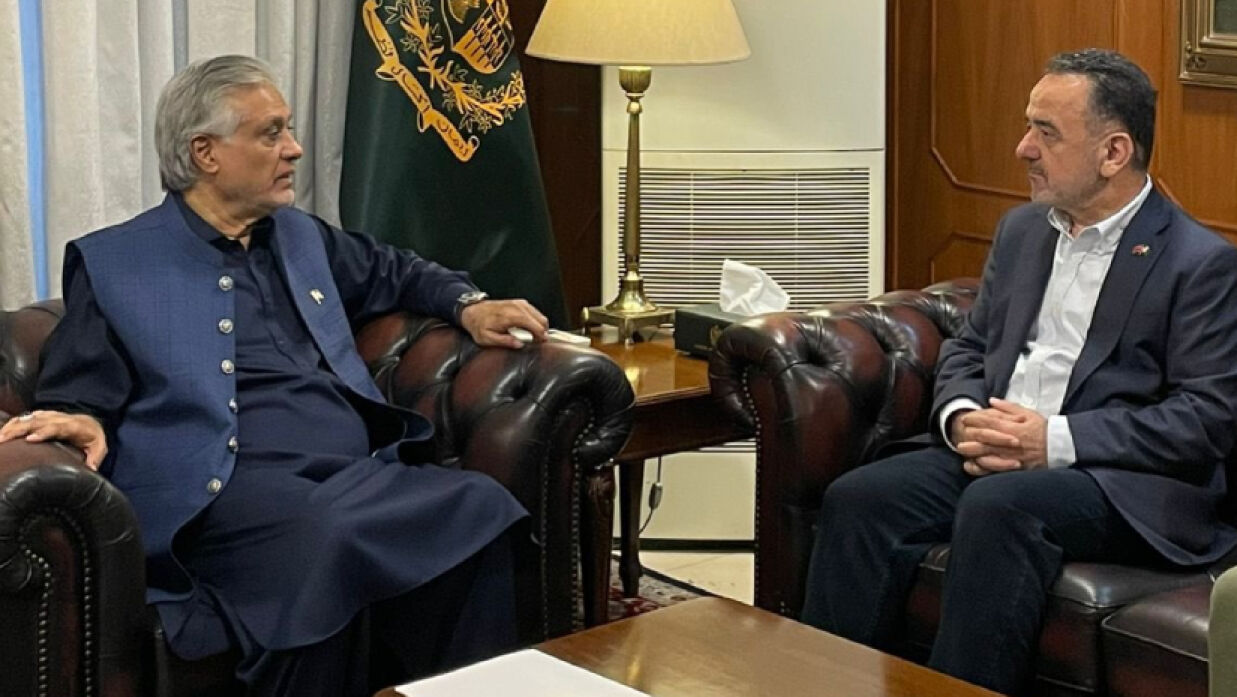 পররাষ্ট্রমন্ত্রী ইসহাক দার ও  তুরস্কের পররাষ্ট্রমন্ত্রী হাকান ফিদান