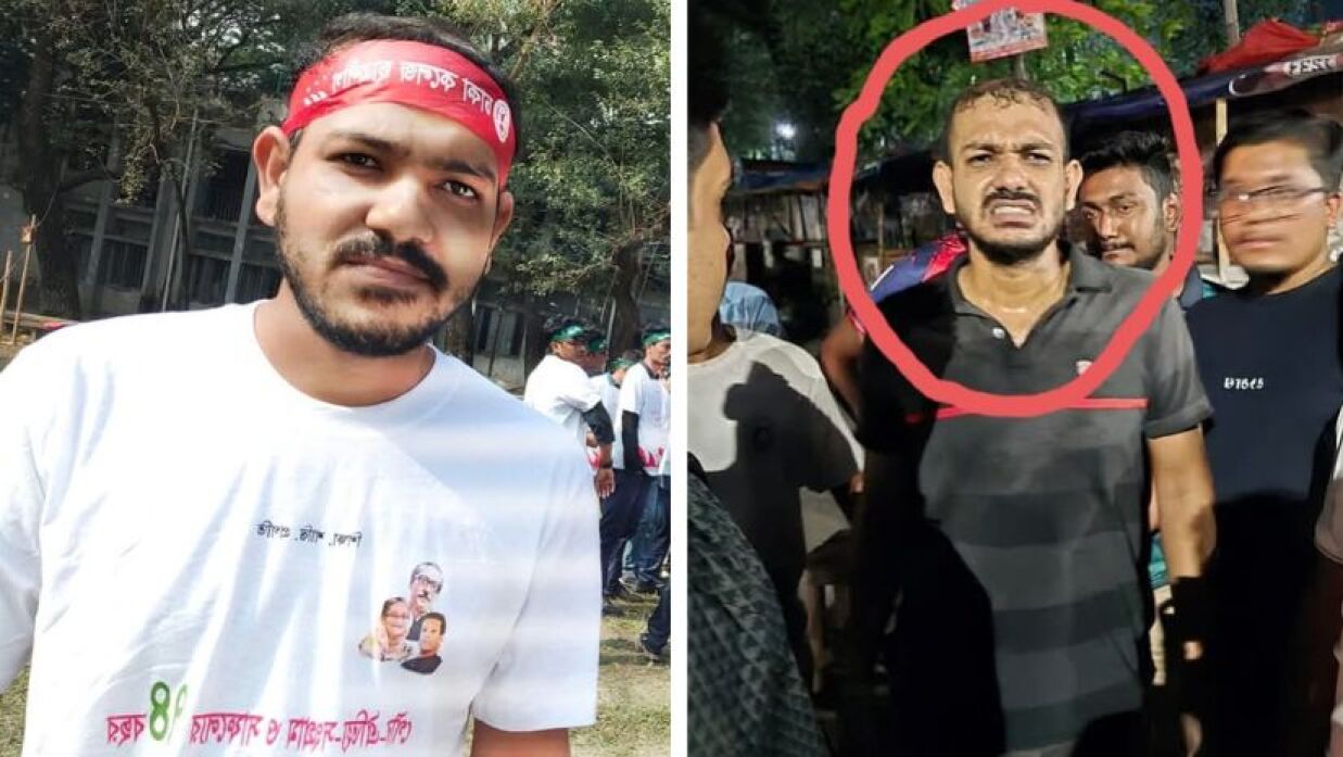 ছাত্রলীগের নেতা উসমাউল বাহার হিরো