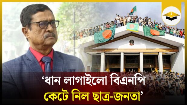 ‘ধান লাগাইলো বিএনপি, কেটে নিল ছাত্র-জনতা’…